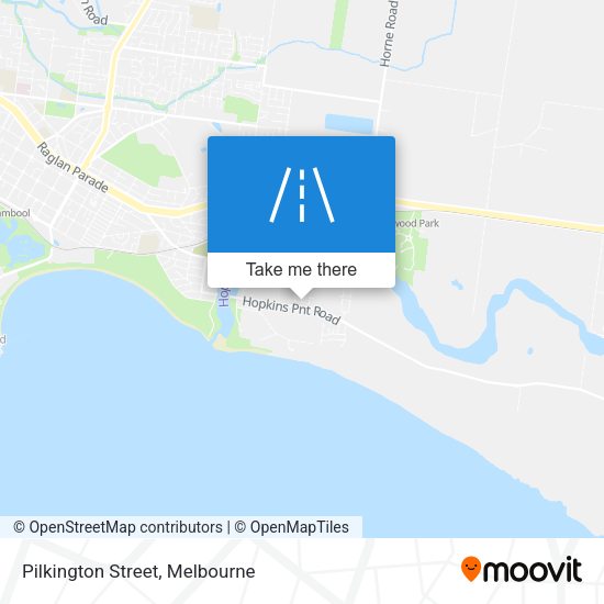 Pilkington Street map
