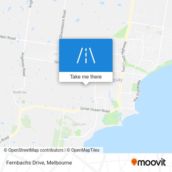 Fernbachs Drive map