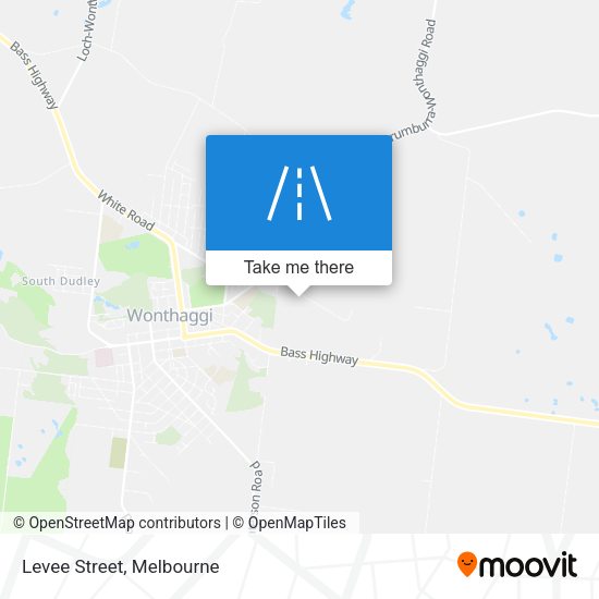 Levee Street map