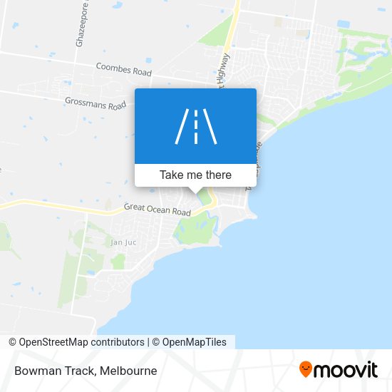 Bowman Track map