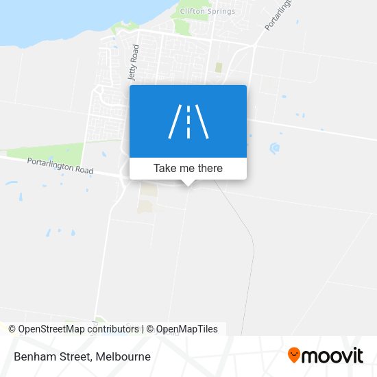 Benham Street map