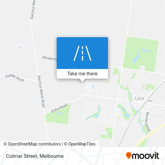 Colmar Street map