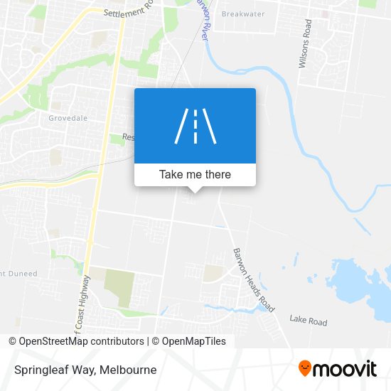 Springleaf Way map