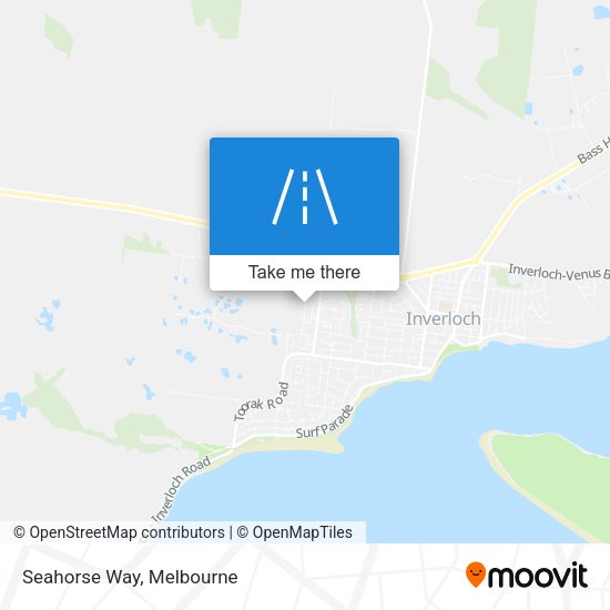Seahorse Way map