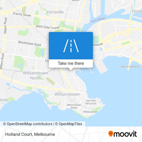 Holland Court map