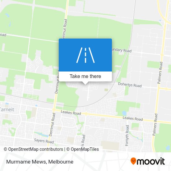 Murmame Mews map