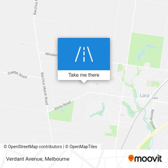 Verdant Avenue map