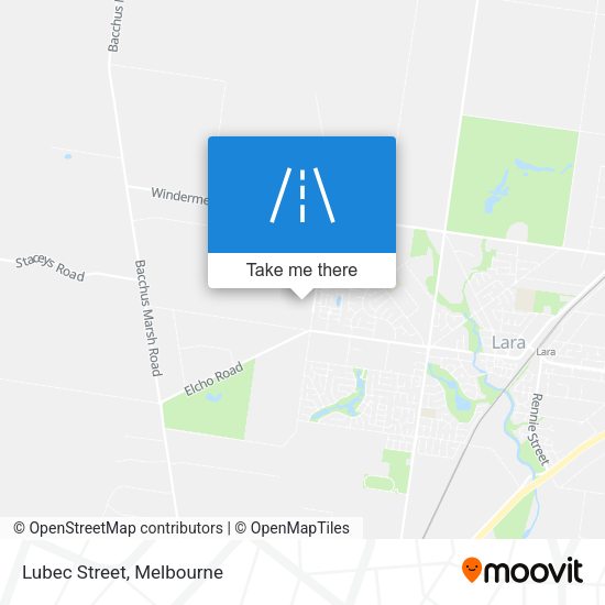 Lubec Street map