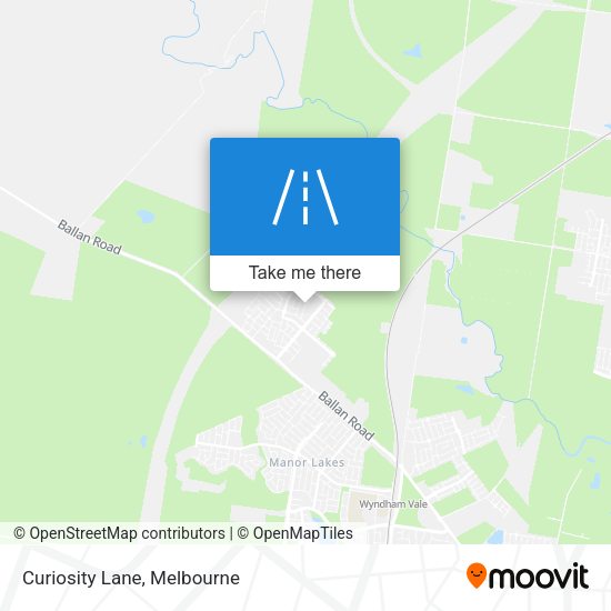 Curiosity Lane map