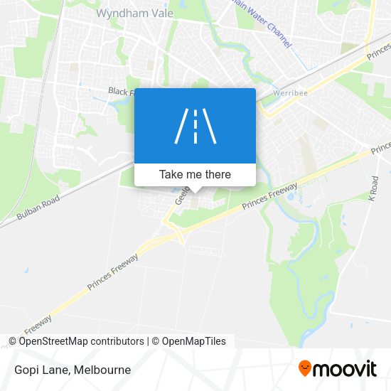 Gopi Lane map