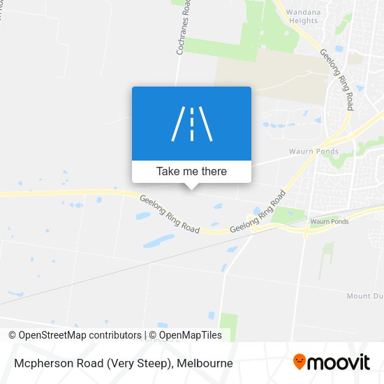 Mcpherson Road (Very Steep) map