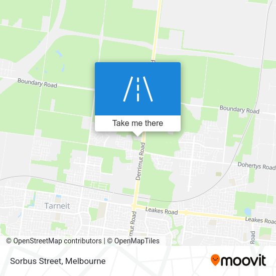 Sorbus Street map