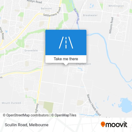 Scullin Road map