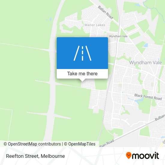 Reefton Street map