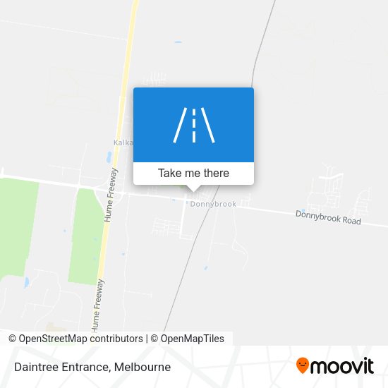 Daintree Entrance map