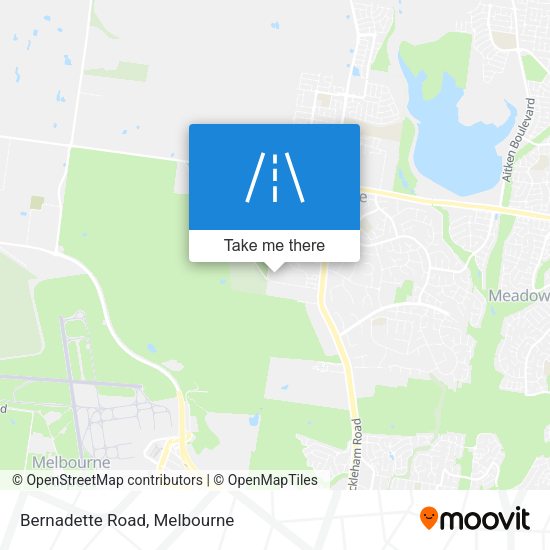 Bernadette Road map