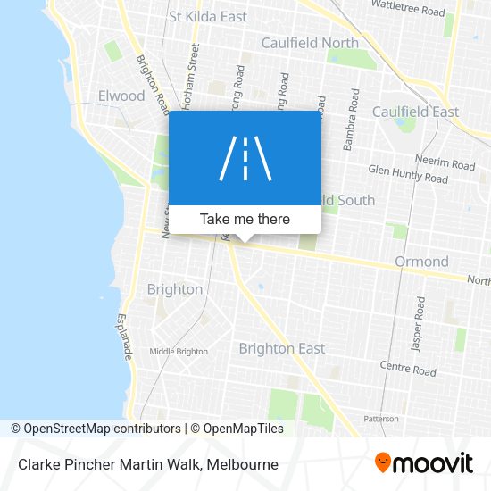 Clarke Pincher Martin Walk map
