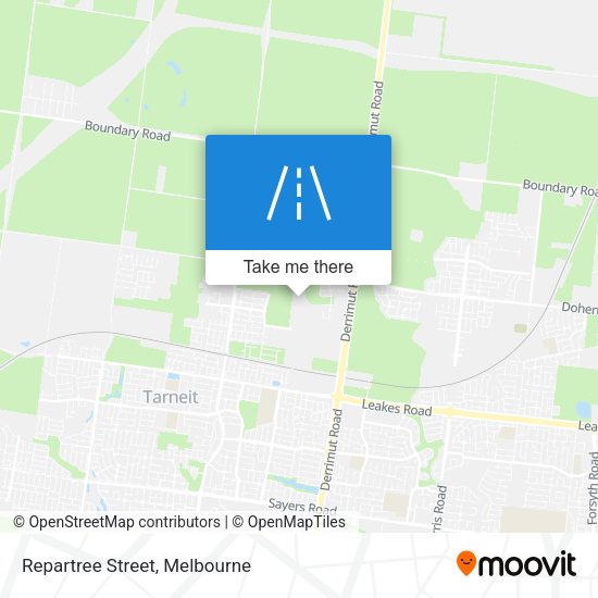 Repartree Street map