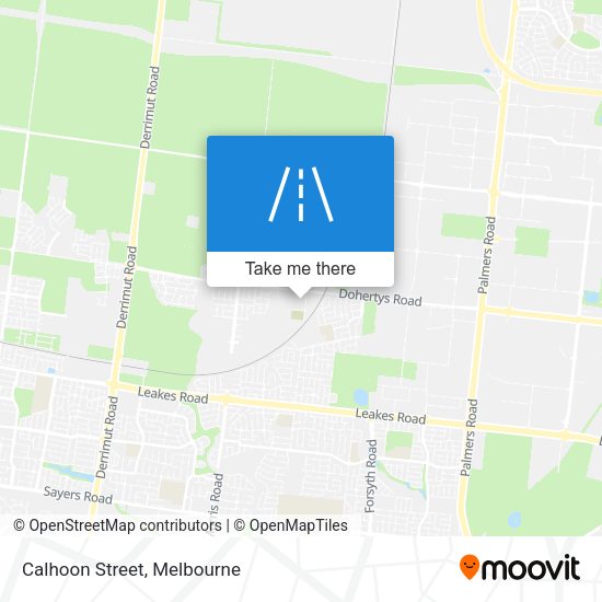Calhoon Street map