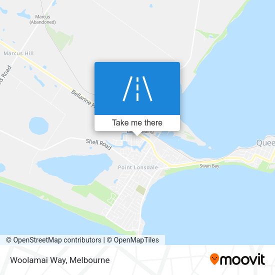Woolamai Way map