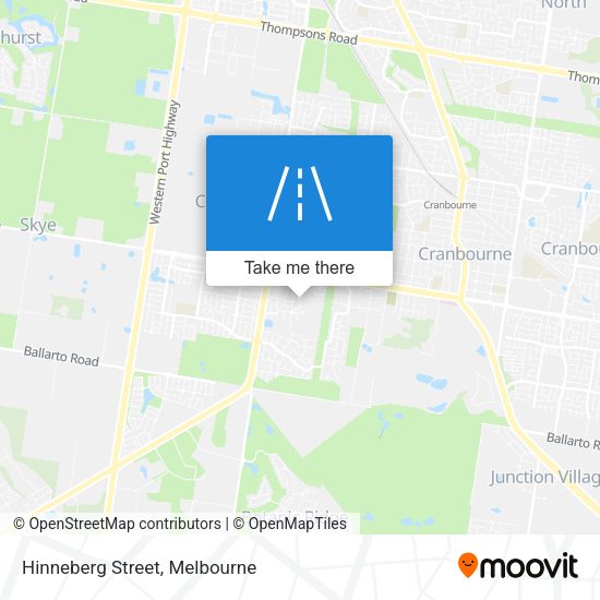 Hinneberg Street map