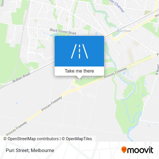 Puri Street map