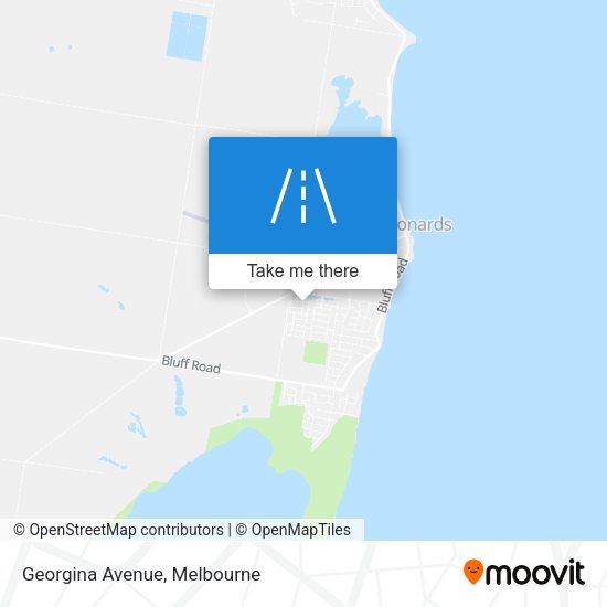 Georgina Avenue map