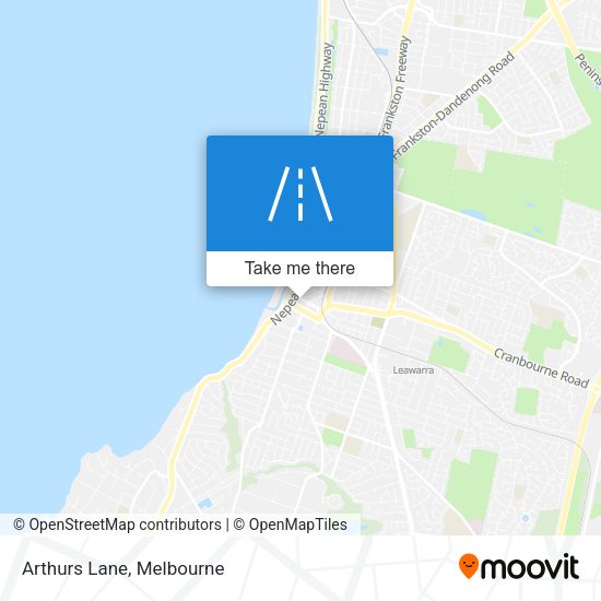 Arthurs Lane map