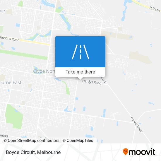 Boyce Circuit map
