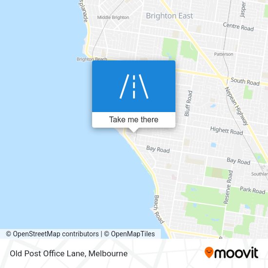 Old Post Office Lane map