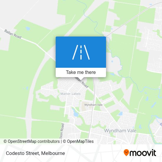Codesto Street map