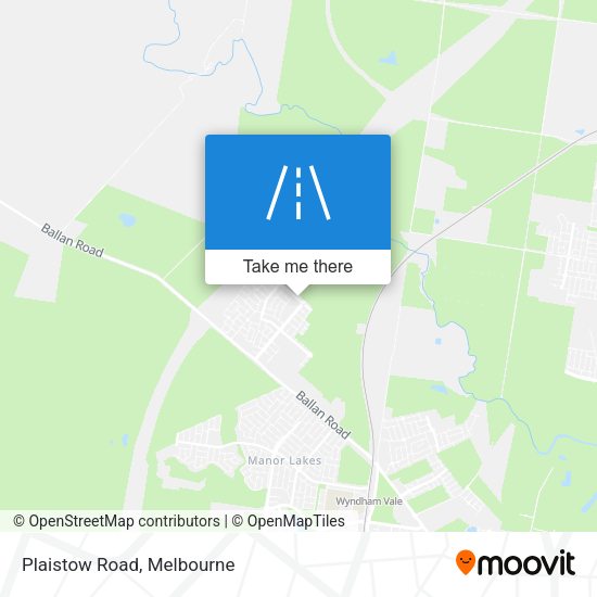 Plaistow Road map