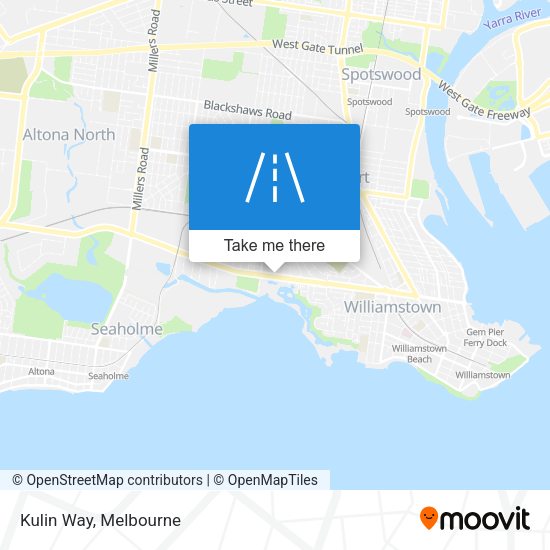 Kulin Way map