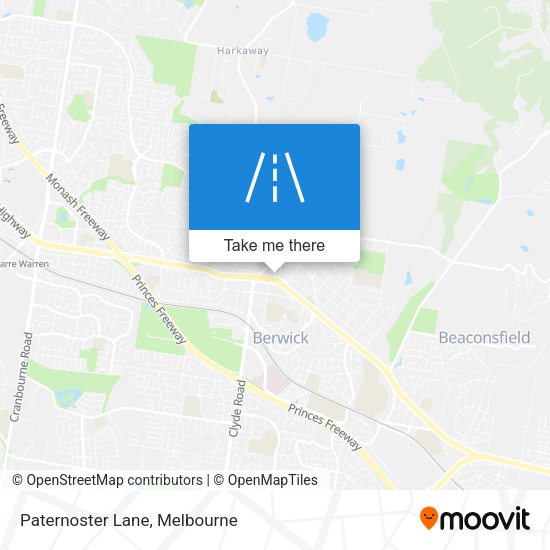 Paternoster Lane map