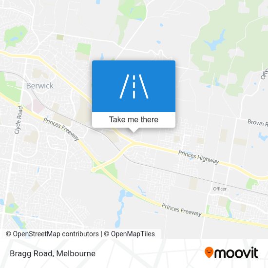 Bragg Road map