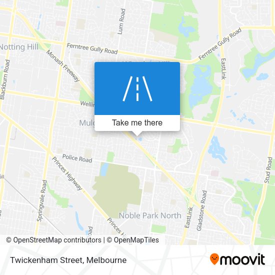 Twickenham Street map