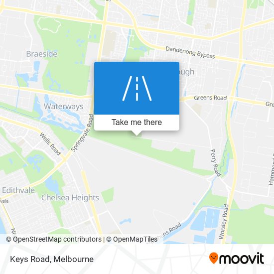 Keys Road map