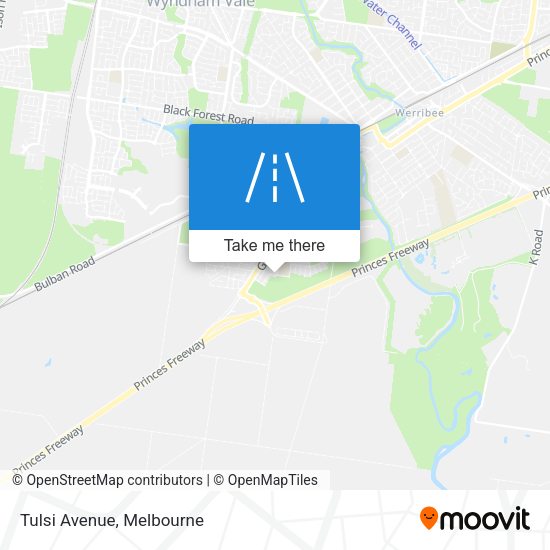 Tulsi Avenue map