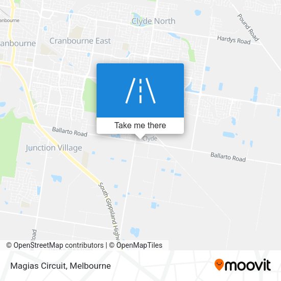 Magias Circuit map