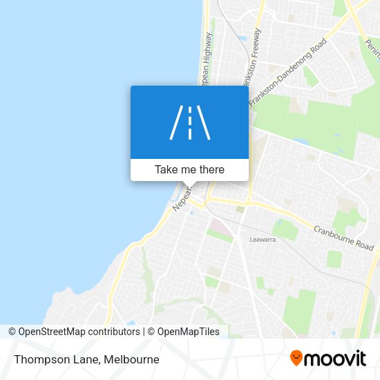 Thompson Lane map