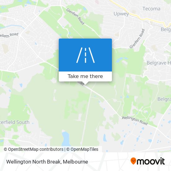 Wellington North Break map