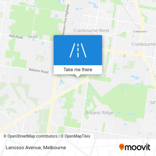 Lanosso Avenue map