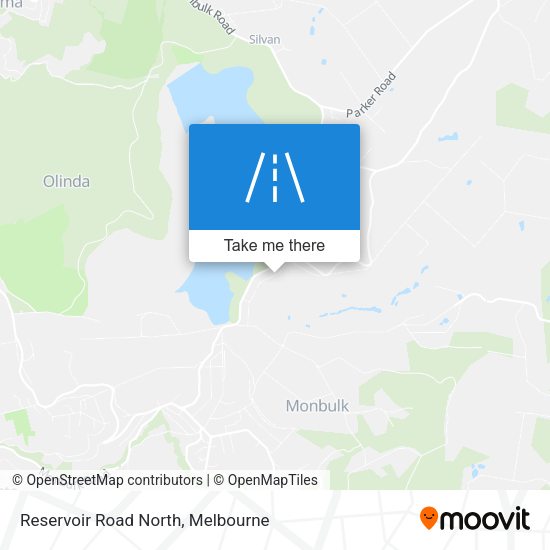 Reservoir Road North map