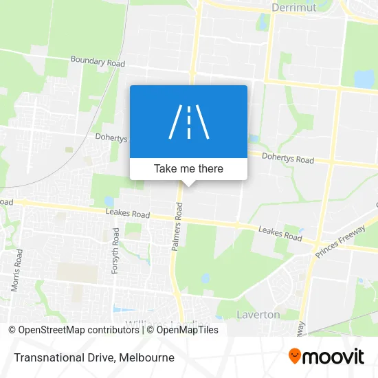 Transnational Drive map