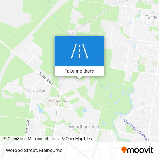 Worope Street map