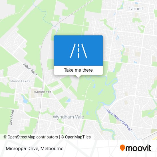 Microppa Drive map