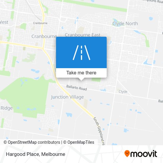 Hargood Place map