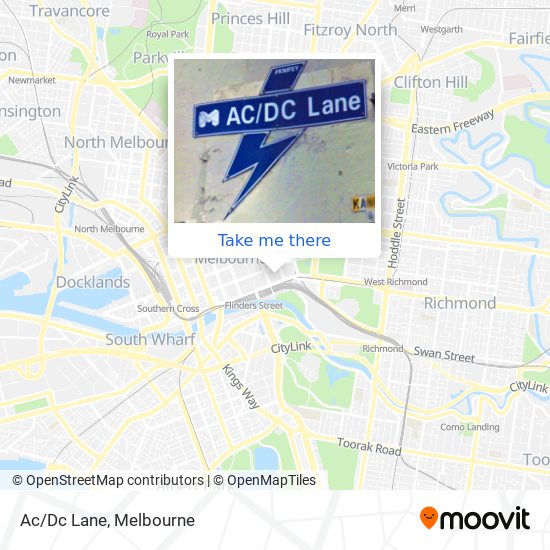 Ac/Dc Lane map