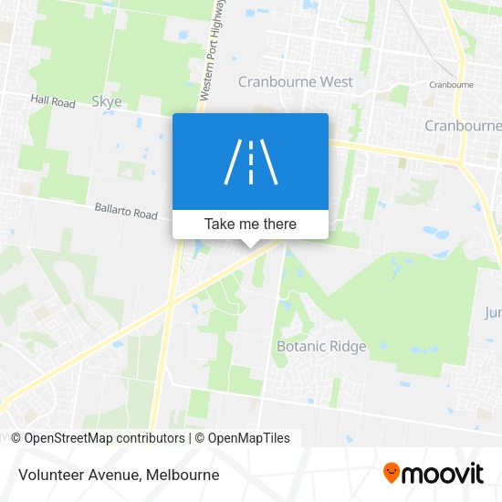 Volunteer Avenue map