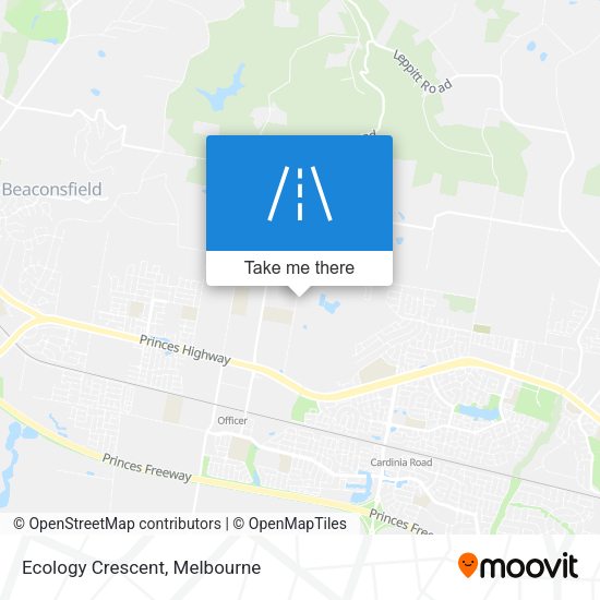 Ecology Crescent map